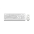 Комплект клавиатура + мышь A4Tech Fstyler FG1012 беспроводной, мультимедиа, USB, белый — основная фотография