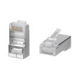Коннектор для FTP кабеля 5 CAT RJ-45 (экран)(1шт.) — основная фотография