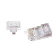 Коннектор для UTP кабеля 5e CAT RJ-45 8P8C (1шт.) со сквозным отверстиемLC-PTU-01/100 — основная фотография
