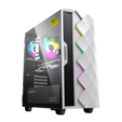 Корпус ATX GameMax Diamond COC White без БП Window USB3.0, 140mm+120мм вент., закаленное стекло — основная фотография