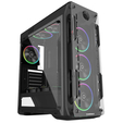 Корпус ATX GameMax G510 BK Optical MFG Black без БП window — основная фотография