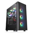 Корпус Thermaltake V250 TG ARGB Air /Black/Win/SPCC/Tempered Glass*1/Mesh Front Panel/120mm ARGB CA-1Q5-00M1WN-03 — основная фотография