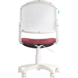Кресло детское Бюрократ, CH-W296NX/26-31 (спинка белая сетка TW-15, сиденье розовая ткань 26-31) — фотография 4