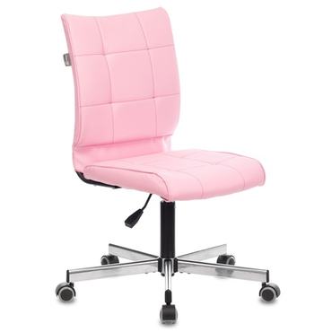 Кресло офисное Бюрократ, CH-330M светло-розовый Diamond 357 эко.кожа крестовина металл