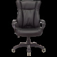 Кресло руководителя Бюрократ, CH-879N/Leather Venge Black (иск. кожа черный, крестовина пластик) — фотография 3