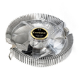 Кулер ExeGate EE90-PWM (Al, LGA 775/1150/1151/1155/1156/1200/1700/AM2/AM2+/AM3/AM3+/AM4/FM1/FM2/754/, TDP 75W, Fan 90mm, PWM, 800-2400RPM, Hydro beari — основная фотография
