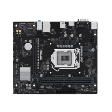 М/плата Asus PRIME H510M-R R2.0-SI Soc-1200 Intel H470 2xDDR4 mATX AC`97 8ch(7.1) GbLAN+VGA+HDMI White Box