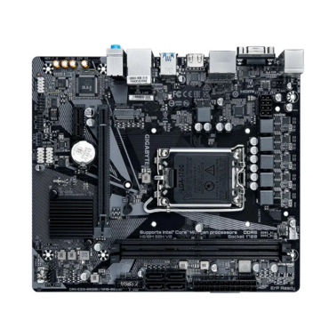 М/плата GIGABYTE H610M S2H DDR5, Socket 1700, Intel®H610, 2xDDR5-4800, D-SUB+DVI-D+HDMI+DP, 1xPCI-Ex16, 1xPCI-Ex1, 4xSATA3, 1xM.2, 8Ch Audio, GLan, (4