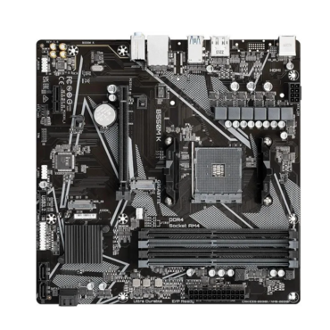 М/плата плата Gigabyte B550M K Soc-AM4 AMD B550 4xDDR4 mATX AC`97 8ch(7.1) GbLAN RAID+HDMI