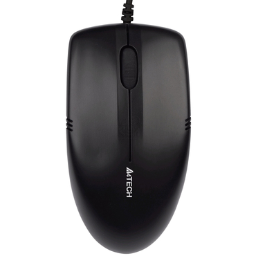 Мышь A4 OP-530NU  1000dpi  USB  чёрный