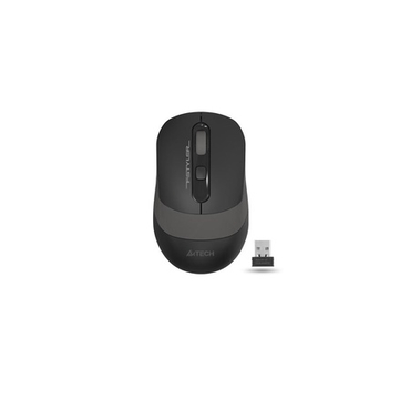 Мышь A4Tech Fstyler FG10S silent, беспроводная, 2000dpi,USB, чёрно-серый
