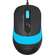 Мышь A4Tech Fstyler FM10, 1600dpi, USB, черно-синий — основная фотография