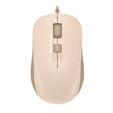 Мышь A4Tech Fstyler FM26 2000dpi, USB, бежево-коричневый — основная фотография