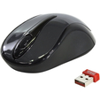 Мышь A4Tech G3-280A  беспроводная, 1200dpi, USB, чёрно-серый — основная фотография