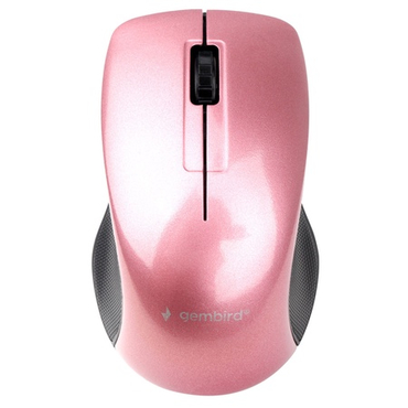 Мышь Gembird MUSW-370 беспроводная, 1000dpi, USB, розовый