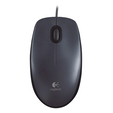 Мышь Logitech M90, 1000dpi, USB, чёрно-серый (EWR2) (910-001793) — основная фотография