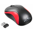 Мышь Oklick 605SW беспроводная, 1200dpi, USB, чёрно-красный — основная фотография