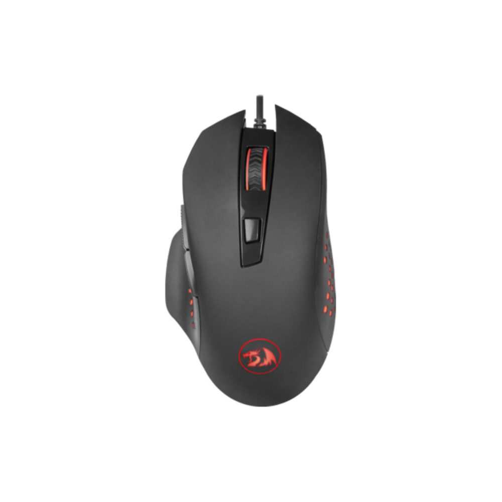 Мышь Redragon Gainer игровая, 3200dpi, USB, чёрный