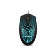 Мышь Sven RX-70, 1200dpi, покрытие soft-touch, подстветка, USB, черный — основная фотография