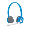 Наушники Logitech H150 с микрофоном, синий (981-000368) — основная фотография