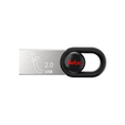 Память USB 2.0 64 GB Netac UM2, черный/серебристый (NT03UM2N-064G-20BK) — основная фотография