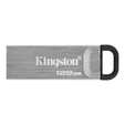 Память USB 3.2 128 GB Kingston DataTraveler Kyson, металл/черный (DTKN/128GB) — основная фотография