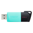 Память USB 3.2 256 Gb Kingston DataTraveler Exodia M, черный/бирюзовый (DTXM/256GB) — фотография 2