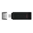 Память USB 3.2 Type C 128 GB Kingston DataTraveler 70, черный (DT70/128GB) — фотография 3