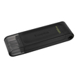 Память USB 3.2 Type C 128 GB Kingston DataTraveler 70, черный (DT70/128GB) — фотография 4
