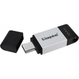 Память USB 3.2/USB Type C 64 GB Kingston DataTraveler 80, черный (DT80/64GB) — основная фотография