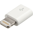 Переходник microUSB 2.0 - Apple Lighting Continent ADP-1001WT /OEM — основная фотография