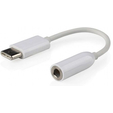 Переходник USB Type-C/Jack3.5F, пакет Cablexpert  CCA-UC3.5F-01-W — основная фотография