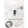 Переходник USB Type-C/USB MicroB (F), пакет Cablexpert, A-USB2-CMmF-01 — основная фотография