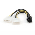 Разветвитель питания HDD+PCI express, для подключения видеокарты PCI express(6pin) к блоку питания ATX (3pin) CC-PSU-6 — основная фотография