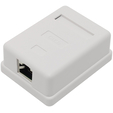 Розетка внешняя RJ-45 (FTP) 5E кат. двойная   экранированная — основная фотография