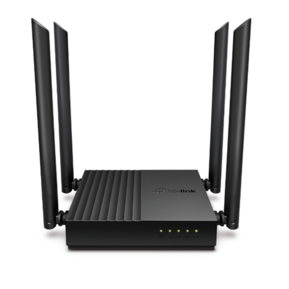 Роутер TP-LINK Archer C64 AC1200 (2,4/5ГГц) 802.11ac/n/a, 4xLan 1000 Мбит/с, 4 антенны