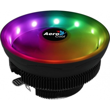 Устройство охлаждения(кулер) Aerocool Core Plus Soc-FM2+/AM2+/AM3+/AM4/1150/1151/1155 4-pin 15-25dB Al 110W 305gr LED Ret