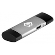 Устройство чтения карт памяти USB 2.0/Type C Digma CR-СU2520-G серый — основная фотография