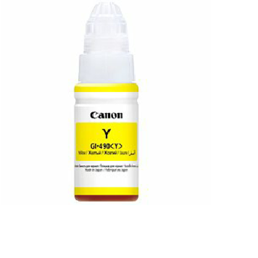 Чернила Canon GI-490Y Yellow для Pixma G1400/2400/3400 (0666C001)