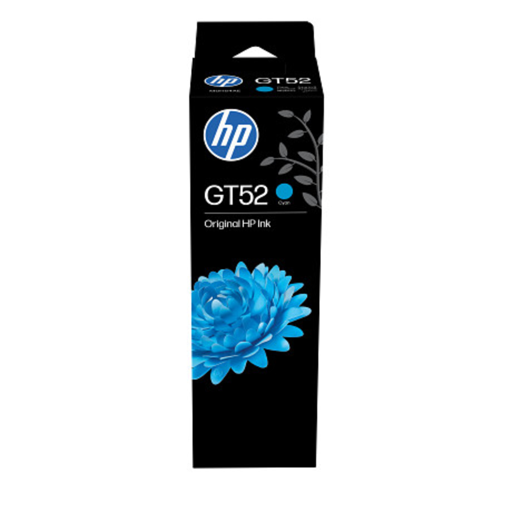 Чернила HP M0H54AE (GT52) Голубой для HP GT5810/GT5820 Tank 115/315/Wireless 415 (8000стр)