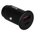 Зарядное устройство автомобильное TFN RAPID QC+PD 20W black (б/кабеля) — основная фотография