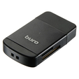 Устройство чтения карт памяти USB2.0 Buro BU-CR-3103 черный (TF,SD,SDHC,mini-SD,MS,MS Pro,MS Duo,MS Micro M2,MMC,RS-MMC) — основная фотография