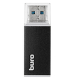 Устройство чтения карт памяти USB2.0 Buro BU-CR-3104 черный (MMC, MS, MS Duo, MS Pro, RS-MMC, SD, SDHC, TF, mini-SD,) — основная фотография