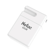 Память USB 2.0 32 GB Netac U116, белый (NT03U116N-032G-20WH) — основная фотография