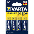 Батарейкa щелочная (алкалиновая) тип AA/LR6, VARTA ENERGY ( 4шт в блистере), 4106 — основная фотография