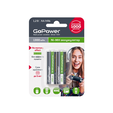 Аккумулятор бытовой GoPower HR6 AA BL2 NI-MH 1300mAh (2/20/240) блистер (2 шт.) — основная фотография