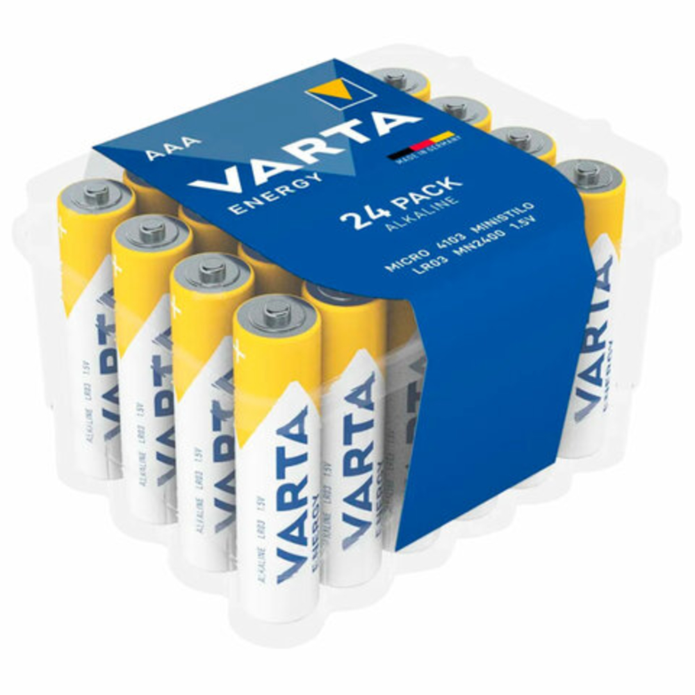 Батарейка Varta ENERGY LR03 AAA BOX24 Alkaline 1.5V (4103) (24/288) (24 шт.)