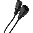 Кабель монитор-компьютер 220V (1,8м) UPS -> устройство 3G*0.5mm, с заземлением, Aopen/Qust (ACE001-1.8M) — основная фотография