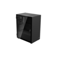 Корпус Aerocool CS-111-G-BK-v1 (mATX, 0.5mm, стекло, USB3.0 x1, USB2.0 x2, 1x 12cm Black Fan) — основная фотография