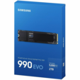 Накопитель SSD M.2 2TB Samsung MZ-V9E2T0BW 990 EVO  PCIe 4.0 x4/5.0 x2 NVMe 2.0 TLC 5000/4200MB/s IOPS 700K/800K TBW 1200 DWPD 0.33 — основная фотография